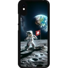 Coque Xiaomi Redmi 9A - Astro Suisse sur lune