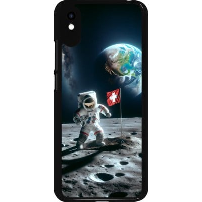 Coque Xiaomi Redmi 9A - Astro Suisse sur lune