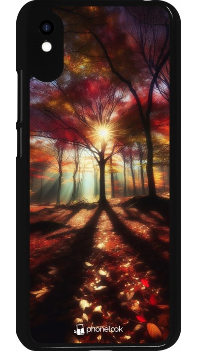 Coque Xiaomi Redmi 9A - Automne doré glare