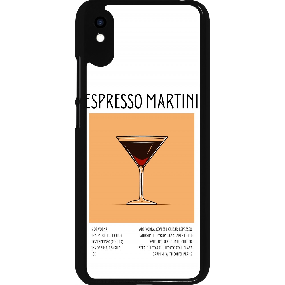 Coque Xiaomi Redmi 9A - Cocktail recette Espresso Martini