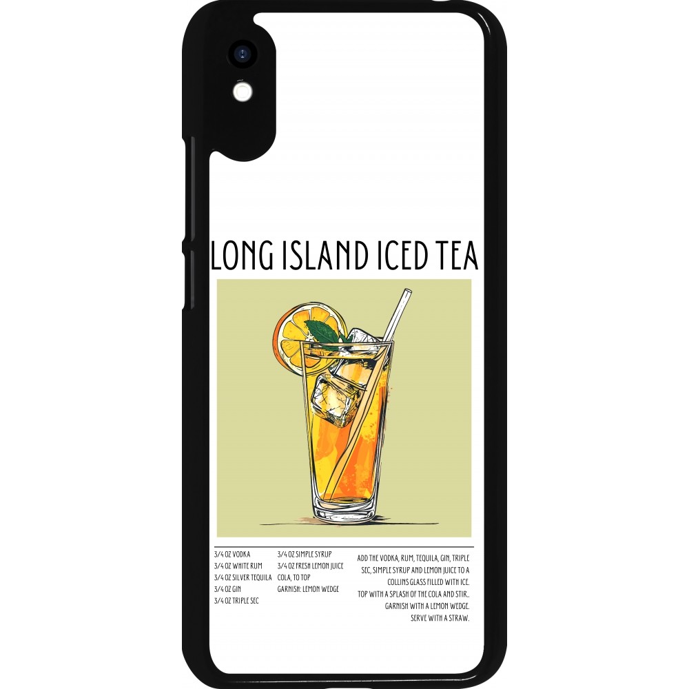 Coque Xiaomi Redmi 9A - Cocktail recette Long Island Ice Tea