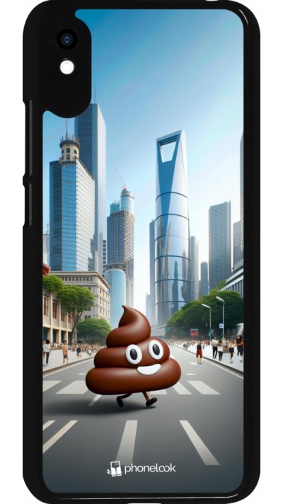 Coque Xiaomi Redmi 9A - Emoji Caca walk