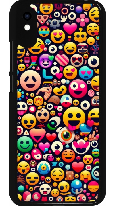 Coque Xiaomi Redmi 9A - Emoji Mix Color