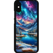 Coque Xiaomi Redmi 9A - Fantasy Mountain Lake Sky Stars