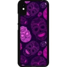 Coque Xiaomi Redmi 9A - Halloween 2023 pink skulls