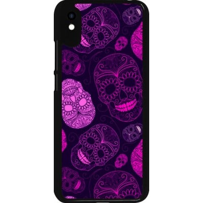 Coque Xiaomi Redmi 9A - Halloween 2023 pink skulls