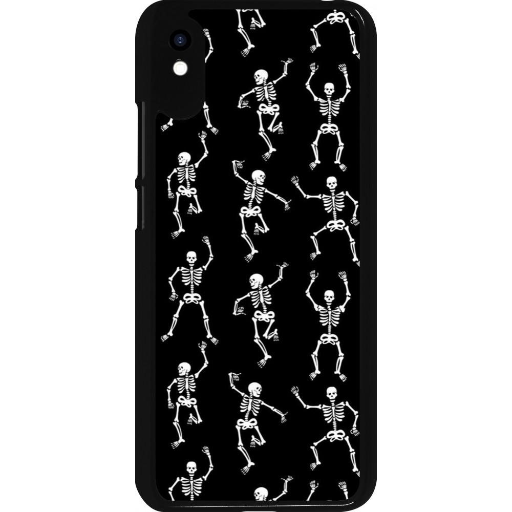 Coque Xiaomi Redmi 9A - Halloween 2024 dancing skeleton