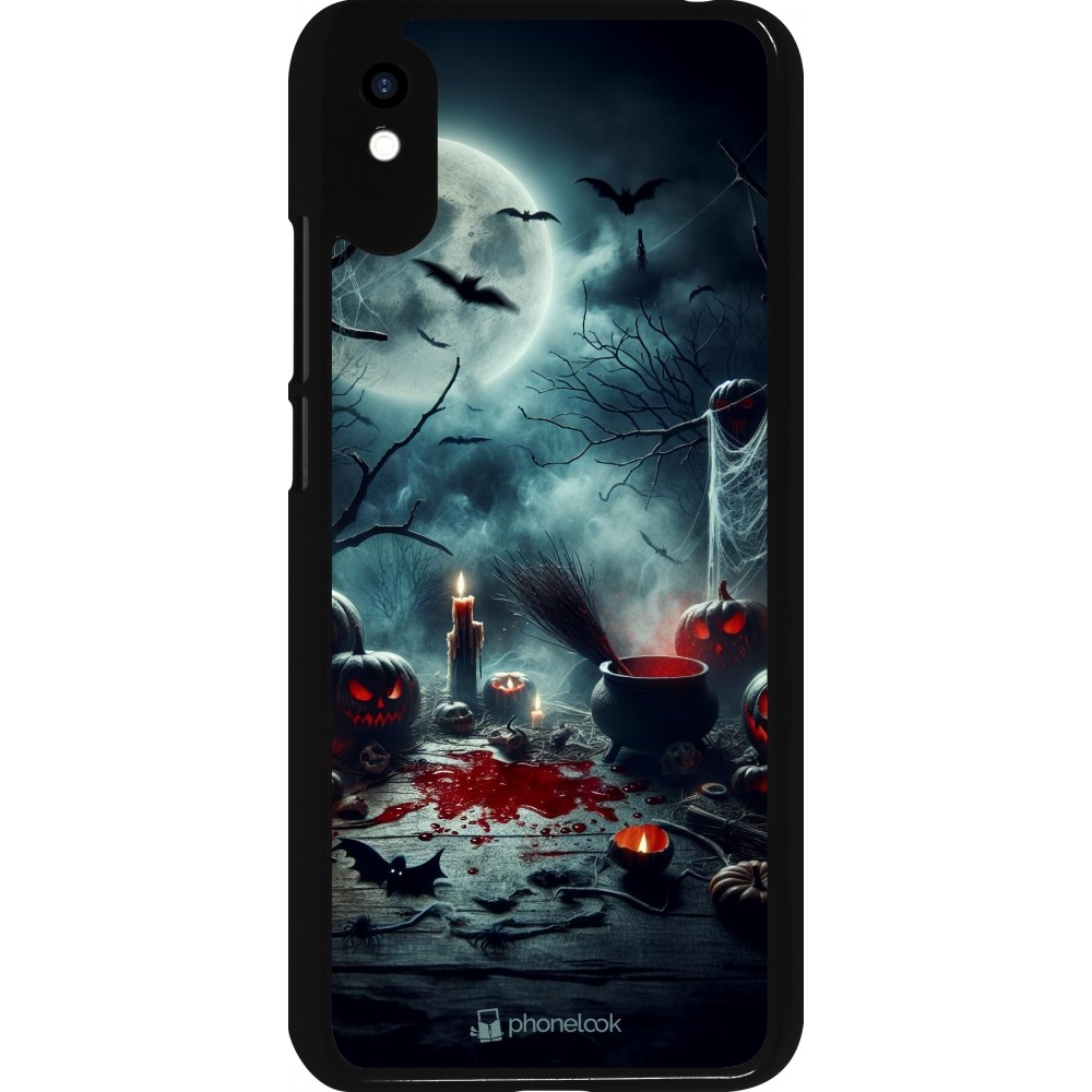 Coque Xiaomi Redmi 9A - Halloween 2024 Dark Moon