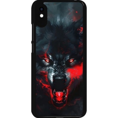 Coque Xiaomi Redmi 9A - Halloween 2024 mad werewolf