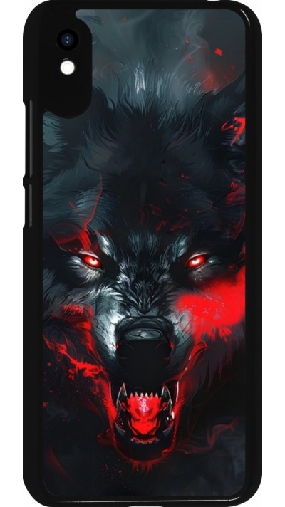 Coque Xiaomi Redmi 9A - Halloween 2024 mad werewolf