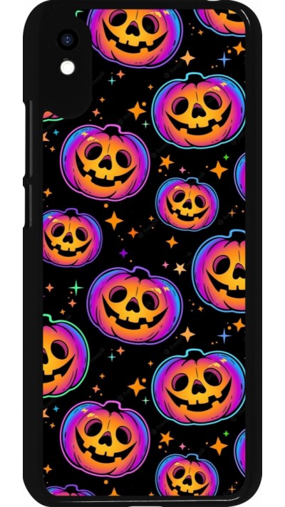 Coque Xiaomi Redmi 9A - Halloween 2024 rainbow pumpkins