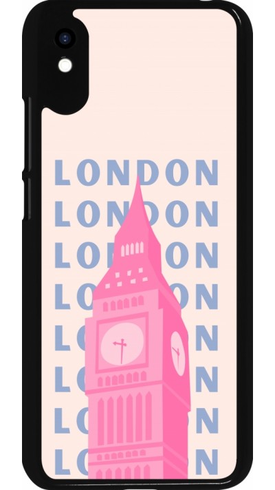 Coque Xiaomi Redmi 9A - London Pink Print