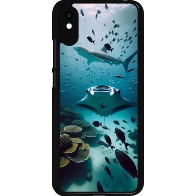 Coque Xiaomi Redmi 9A - Manta Lagon Nettoyage