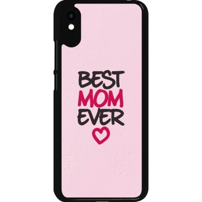 Coque Xiaomi Redmi 9A - Mom 2023 best Mom ever pink