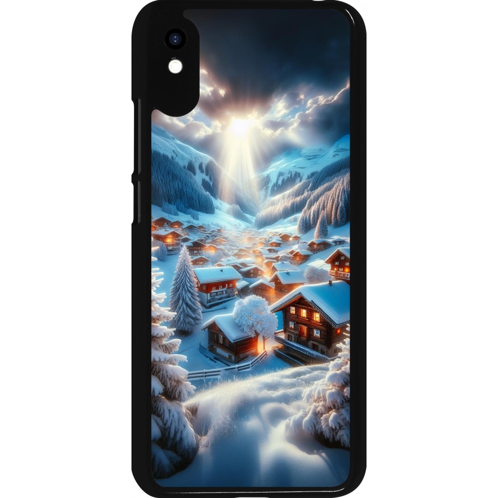 Coque Xiaomi Redmi 9A - Mont Neige Lumière