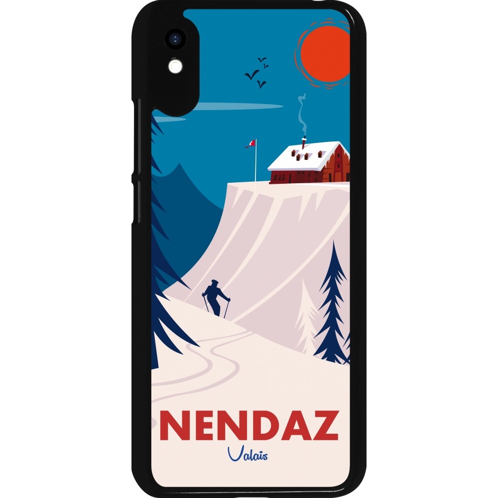 Xiaomi Redmi 9A Case Hülle - Nendaz Cabane Ski