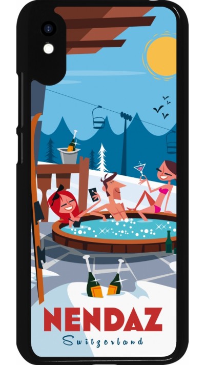 Coque Xiaomi Redmi 9A - Nendaz Mountain Jacuzzi