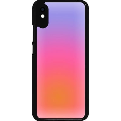 Coque Xiaomi Redmi 9A - Orange Pink Blue Gradient