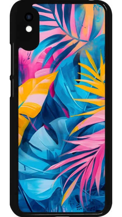 Coque Xiaomi Redmi 9A - Palms Blue