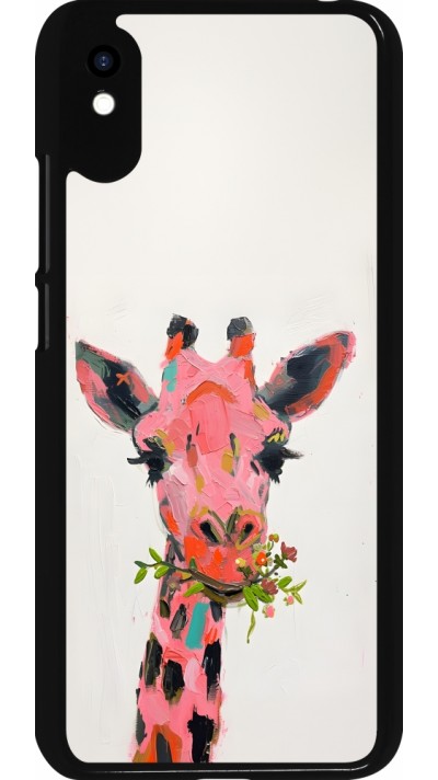 Coque Xiaomi Redmi 9A - Pink Girafe Paint