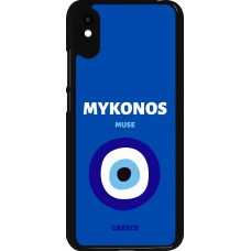 Xiaomi Redmi 9A Case Hülle - Pop Summer Destination Mykonos