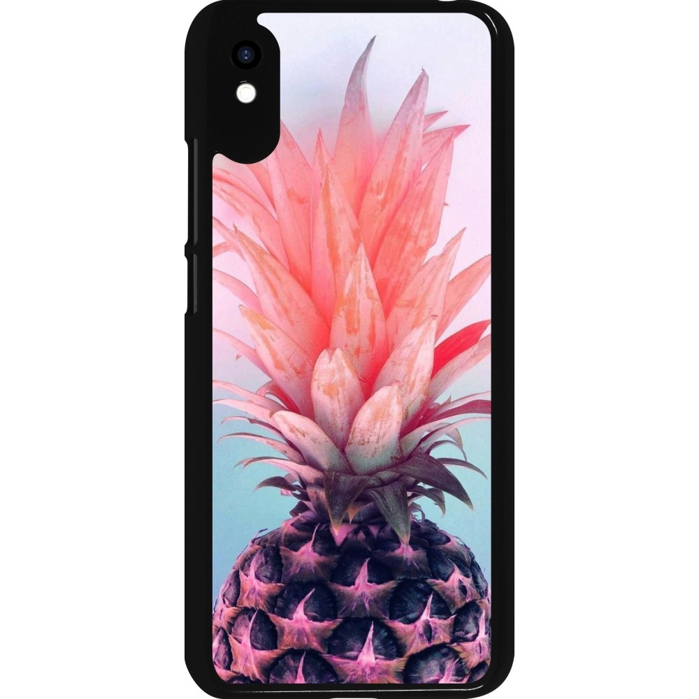 Coque Xiaomi Redmi 9A - Purple Pink Pineapple