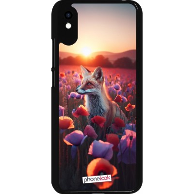 Coque Xiaomi Redmi 9A - Renard pourpre au crépuscule