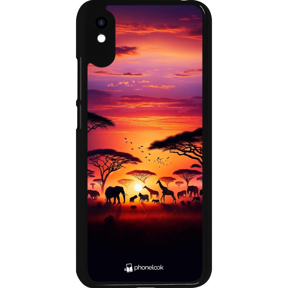 Coque Xiaomi Redmi 9A - Safari sunset wildlife