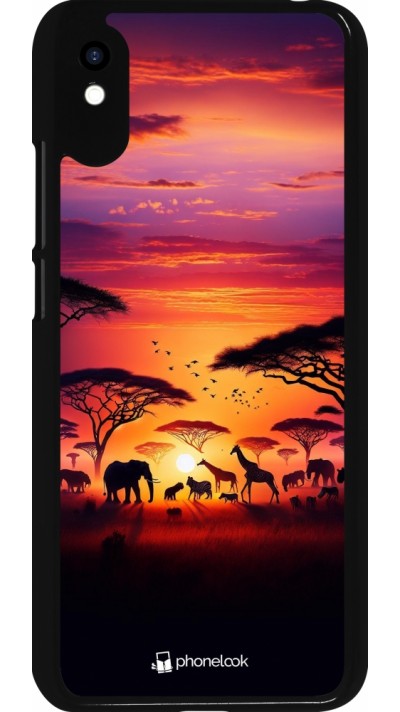 Coque Xiaomi Redmi 9A - Safari sunset wildlife