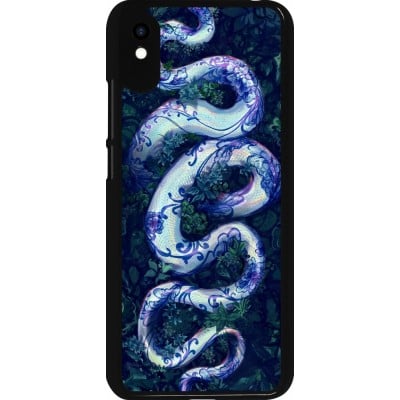 Coque Xiaomi Redmi 9A - Serpent Blue Anaconda