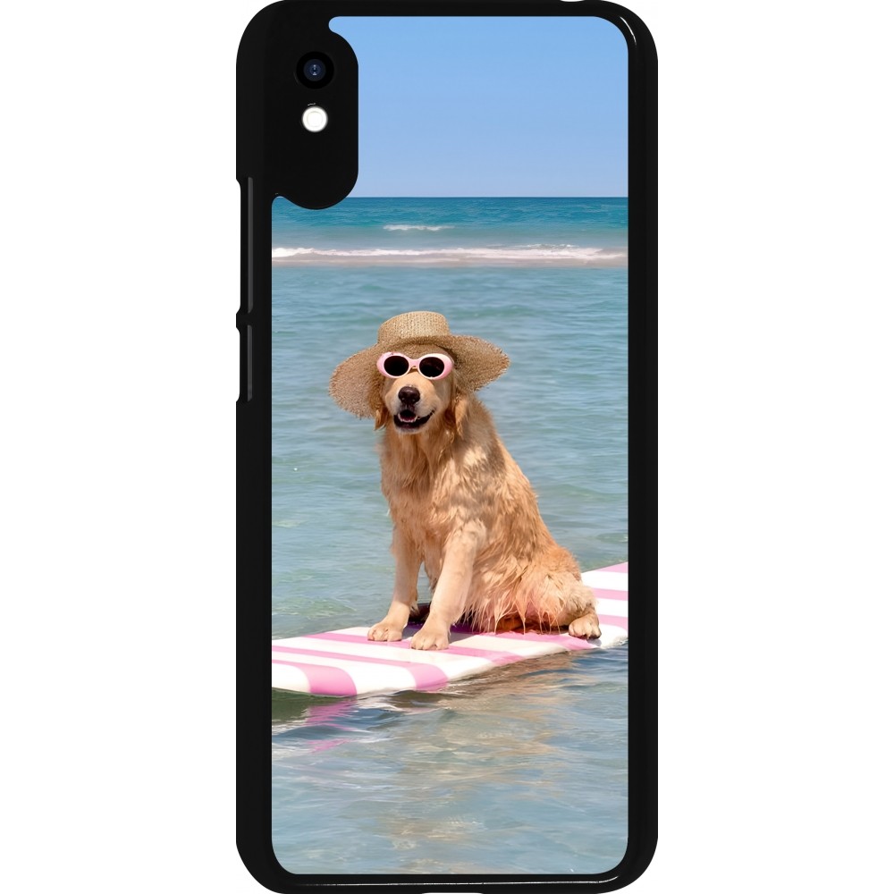 Coque Xiaomi Redmi 9A - Summer Dog on Paddle