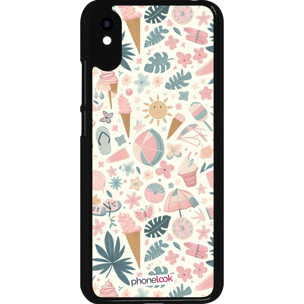 Coque Xiaomi Redmi 9A - Summer Pink Pattern