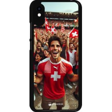 Coque Xiaomi Redmi 9A - Supporter Suisse Euro 2024