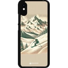 Coque Xiaomi Redmi 9A - Vintage Ski Mountain