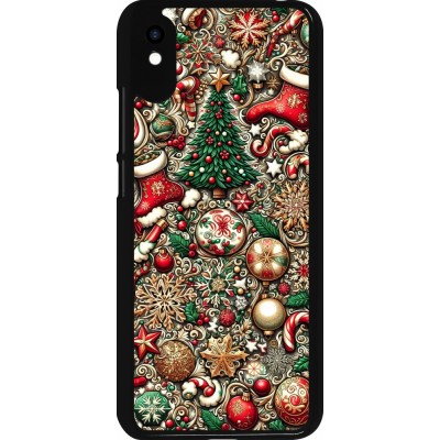 Coque Xiaomi Redmi 9A - Noël 2023 micro pattern