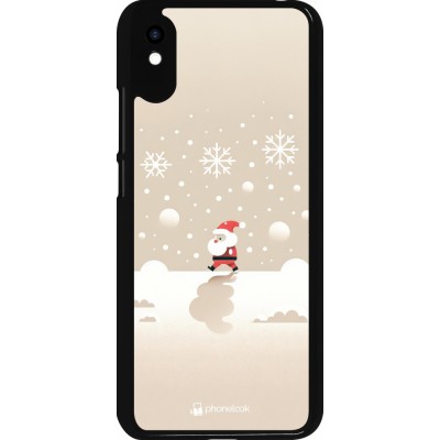 Coque Xiaomi Redmi 9A - Noël 2023 Minimalist Santa