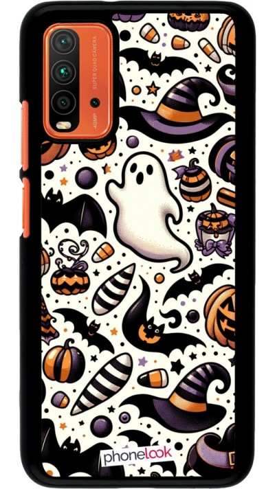 Coque Xiaomi Redmi 9T - Halloween 2024 Cute Pattern