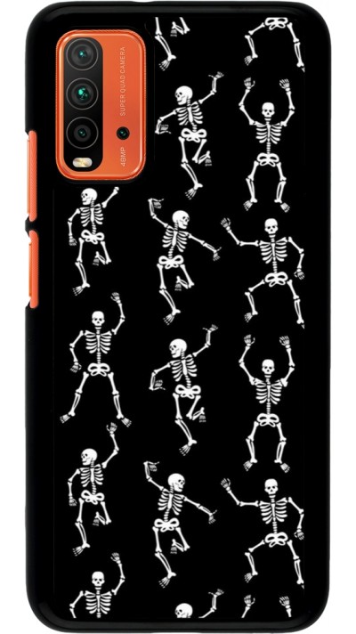 Coque Xiaomi Redmi 9T - Halloween 2024 dancing skeleton