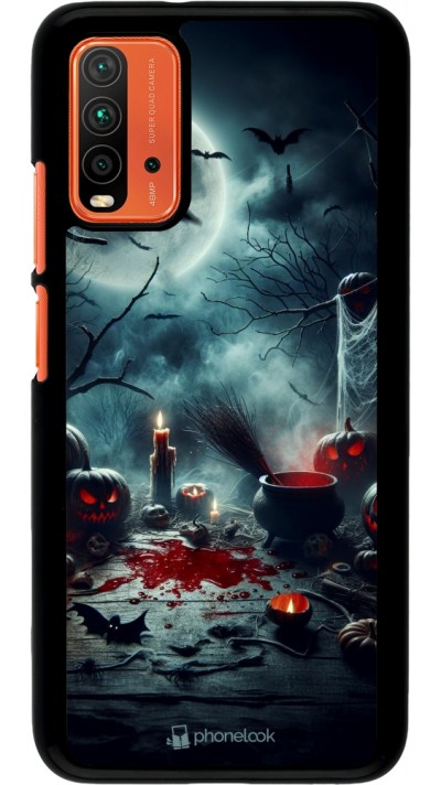 Coque Xiaomi Redmi 9T - Halloween 2024 Dark Moon