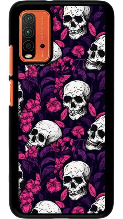 Coque Xiaomi Redmi 9T - Halloween 2024 romantic skulls