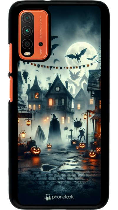 Coque Xiaomi Redmi 9T - Halloween Spookville