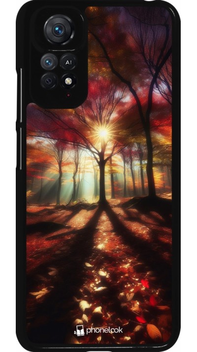 Coque Xiaomi Redmi Note 11 / 11S - Automne doré glare