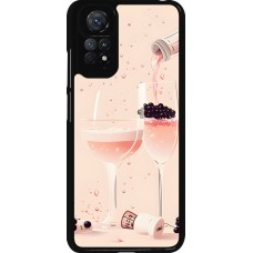 Xiaomi Redmi Note 11 / 11S Case Hülle - Champagne Pouring Pink