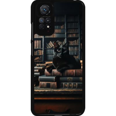 Coque Xiaomi Redmi Note 11 / 11S - Chat livres sombres