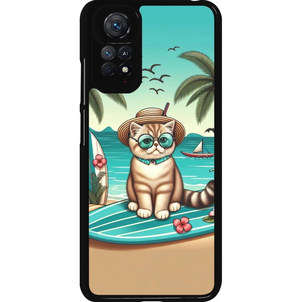 Xiaomi Redmi Note 11 / 11S Case Hülle - Chat Surf Stil