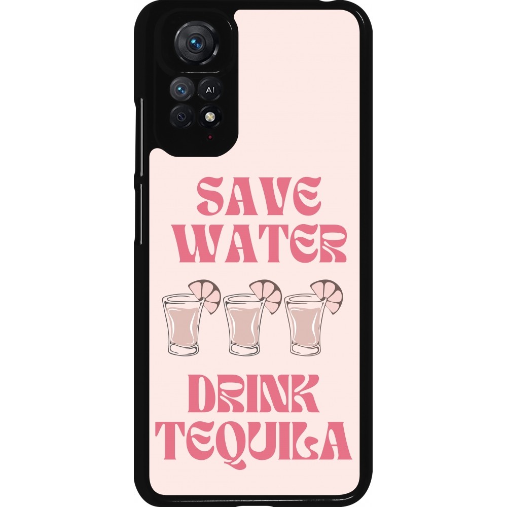 Xiaomi Redmi Note 11 / 11S Case Hülle - Cocktail Save Water Drink Tequila