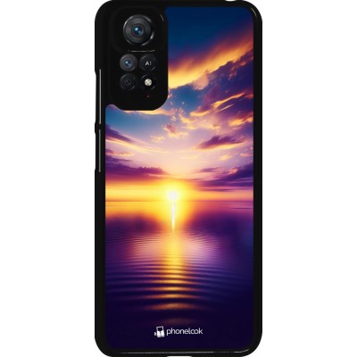 Coque Xiaomi Redmi Note 11 / 11S - Coucher soleil jaune violet