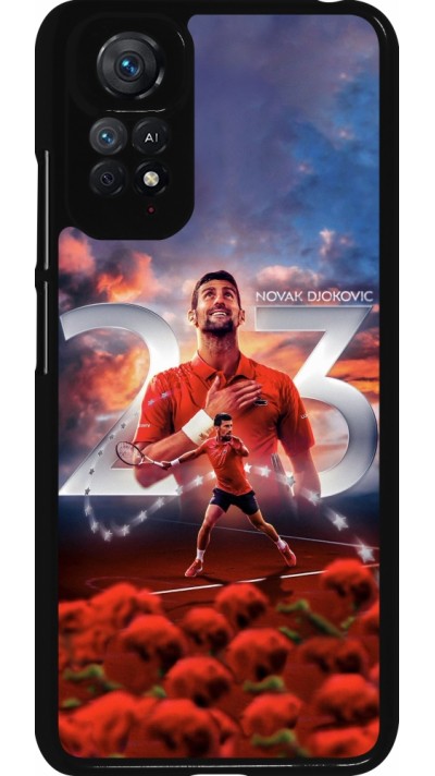 Coque Xiaomi Redmi Note 11 / 11S - Djokovic 23 Grand Slam