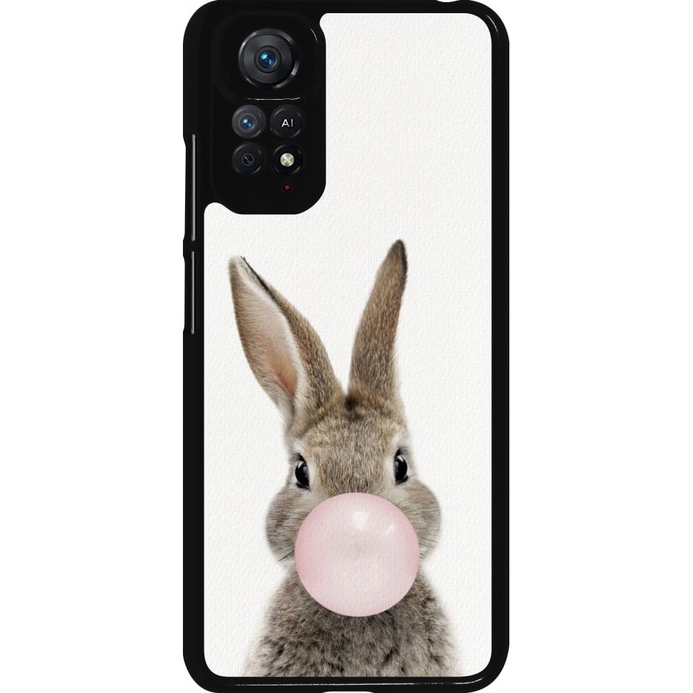 Coque Xiaomi Redmi Note 11 / 11S - Easter 2023 bubble gum bunny