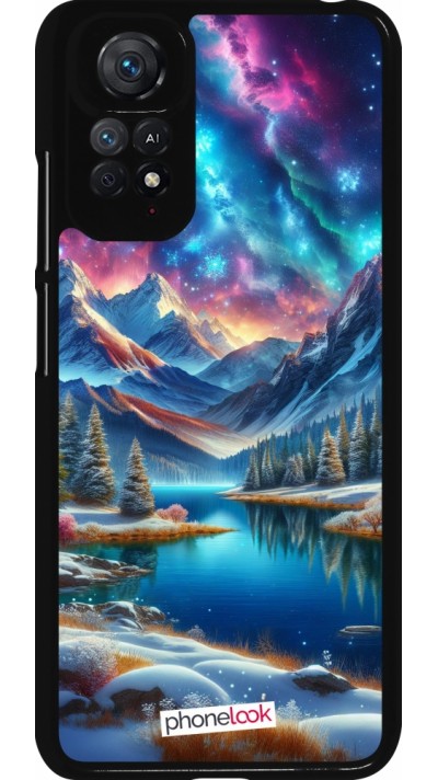 Coque Xiaomi Redmi Note 11 / 11S - Fantasy Mountain Lake Sky Stars